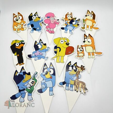 Zápich do cupcakes – Bluey