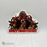 pap. zápich na tortu Happy Birthday - Stranger Things 01 – Obrázok 2