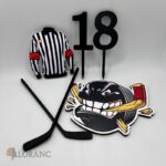 Dekorácia na tortu/magnetka – Puk – Obrázok 2