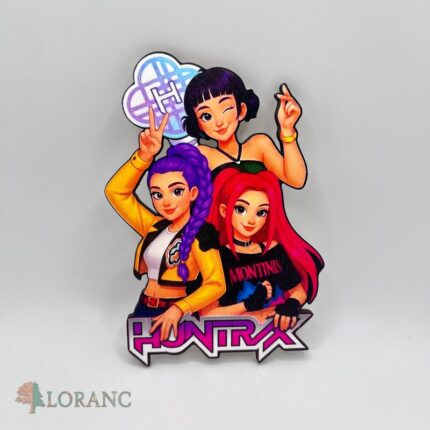 dekorácia na tortu/magnetka K-POP – Huntrix 09