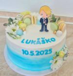 Dekorácia na tortu/magnetka prijímanie - modliaci sa chlapček 04 – Obrázok 2