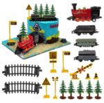 Dekorácia na tortu – vláčik/lokomotíva SADA – Obrázok 2