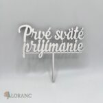 Zápich na tortu/ 1. Sväté prijímanie 02 /biela