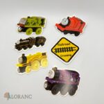 pap. zápich na tortu – Happy Birthday – Vláčik – Lokomotíva Tomáš 02 – Obrázok 4