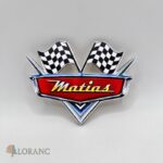 dekor. na tortu/magnetka Cars - vlajky