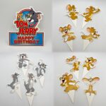 Pap.zápich na tortu Happy Birthday – Tom a Jerry