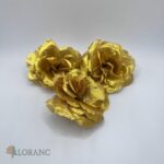 Dekorácia na tortu – kvety – ruža zlatá