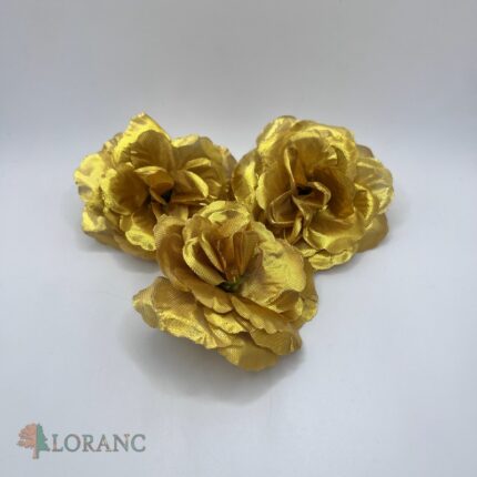 Dekorácia na tortu – kvety – ruža zlatá