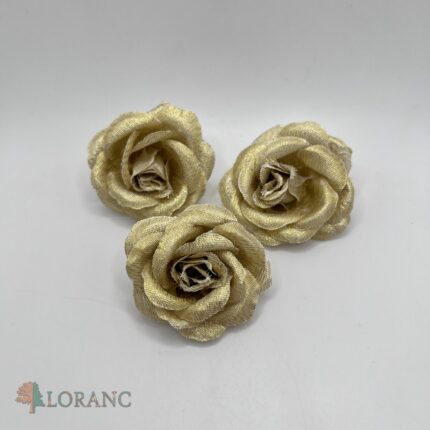 Dekorácia na tortu – kvety – ruža zlatá