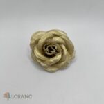 Dekorácia na tortu – kvety – ruža zlatá 17 – Obrázok 2