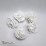 Dekorácia na tortu – kvety – ruža biela 18