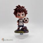 Akrylová stojaca dekorácia – futbalista 01