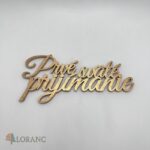 Dekorácia nápis na tortu / 1. Sväté prijímanie /zlatá/ 03