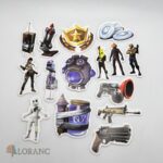 pap.zápich na tortu Happy Birthday Fortnite 03 – Obrázok 3