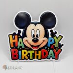 pap. zápich na tortu Happy Birthday Mickey Mouse 05