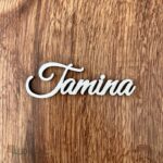 dekorácia na tortu – meno – Tamina