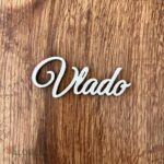 dekorácia na tortu – meno – Vlado