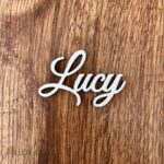 dekorácia na tortu – meno – Lucy