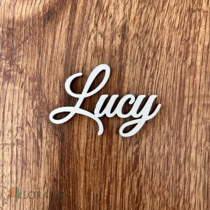 dekorácia na tortu – meno – Lucy