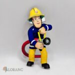 dekorácia na tortu/magnetka – Požiarnik SAM 03