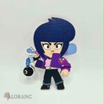 dekorácia na tortu/magnetka – BRAWL STARS – BIBI