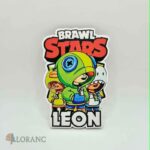 dekorácia na tortu/magnetka - BRAWL STARS - LEON 01