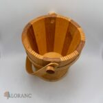drevené vedierko výška 10 cm – Obrázok 3