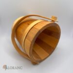 drevené vedierko výška 10 cm – Obrázok 2