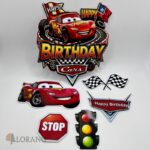 Pap. zápich na tortu/Happy Birthday – Cars 04 – Obrázok 3