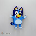 dekorácia na tortu/magnetka – psík Bluey