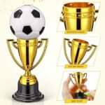 Dekorácia na tortu – Trofej/Pohár + futbalová lopta
