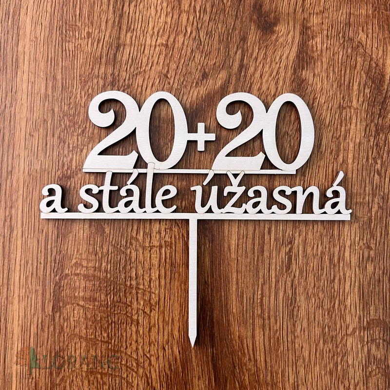IMG_3628 zápich na tortu – 20+20 a stále úžasná – Obrázok 1