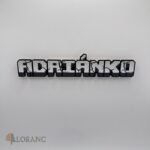 Dekorácia na tortu /magnetka Minecraft – Adriánko