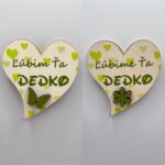 Magnetka – Srdiečko Ľúbim ťa dedko/ Ľúbime ťa dedko